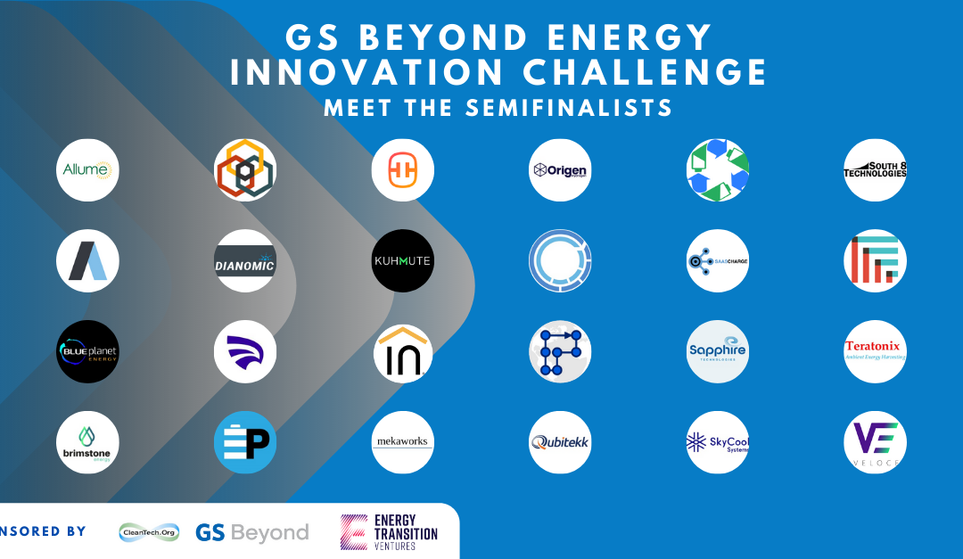 Saascharge Selected as a Semifinalist in Cleantech.org’s Inaugural 2021 GS Beyond Energy Innovation Challenge